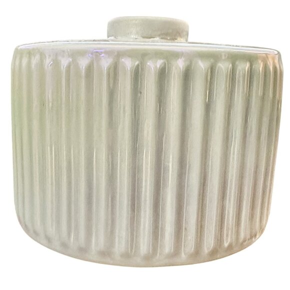 Capri Blue White Opal Gilded Muse Reed Diffuser Vessel Only - Picture 2 of 3